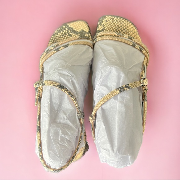 Steven New York Oceana Snake Print Sandal New In Box Sz 7 - Picture 4 of 11